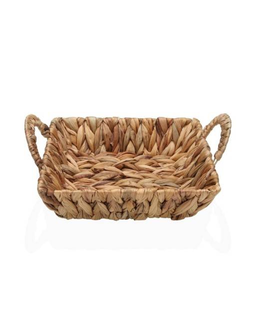 SQUARE BASKET WITH HANDLES SQUARE BASKET WITH HANDLES