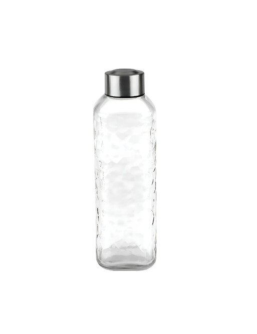 TRANSPARENTES FONTE-MODELL GLASFLASCHE 1 LITER TRANSPARENTES FONTE-MODELL GLASFLASCHE 1 LITER