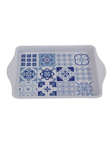 TALAZIA MODEL METAL TRAY WITH HANDLES