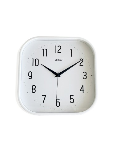 QUARE WHITE WALL CLOCK MODEL