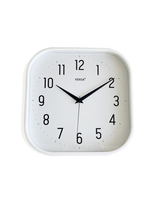 RELOJ PARED MODELO QUARE BLANCO