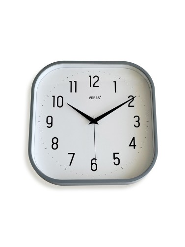 QUARE GRAY WALL CLOCK MODEL