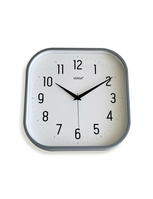 QUARE GRAY WALL CLOCK MODEL