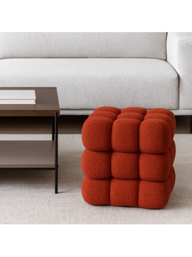 SQUARE POUF MODEL VELVY TILE