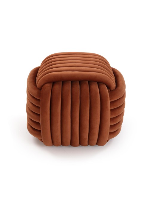 NEST BROWN SQUARE POUF NEST BROWN SQUARE POUF