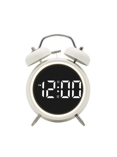 DIGITAL ALARM CLOCK MODEL SONOR WHITE