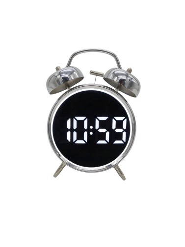 DIGITAL ALARM CLOCK MODEL SONOR SILVER