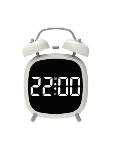 SONOR QUADRADO WHITE DIGITAL ALARM CLOCK