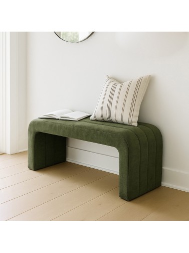 NATHAN MODEL VELVET BENCH GREEN