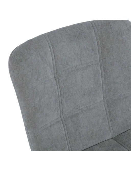 SILLA TAPIZADA MODELO AMEL GRIS OSCURO SILLA TAPIZADA MODELO AMEL GRIS OSCURO