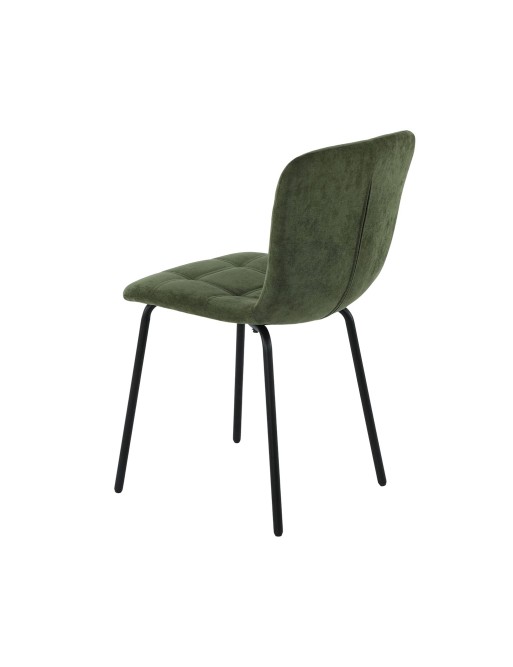 MODÈLE DE CHAISE REMBOURRÉE VERT AMEL