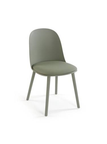CHAISE MIZA VERT GRIS