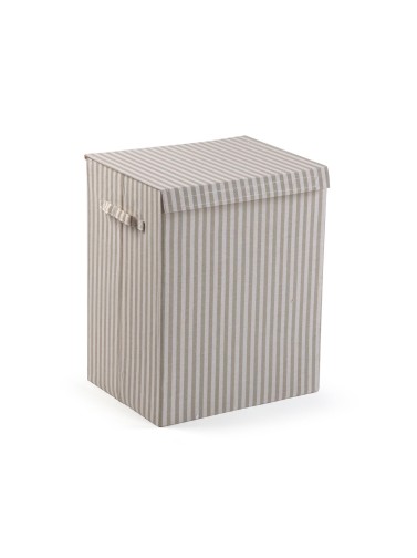 FOLDING LAUNDRY BASKET MODEL PARAMO GRAY