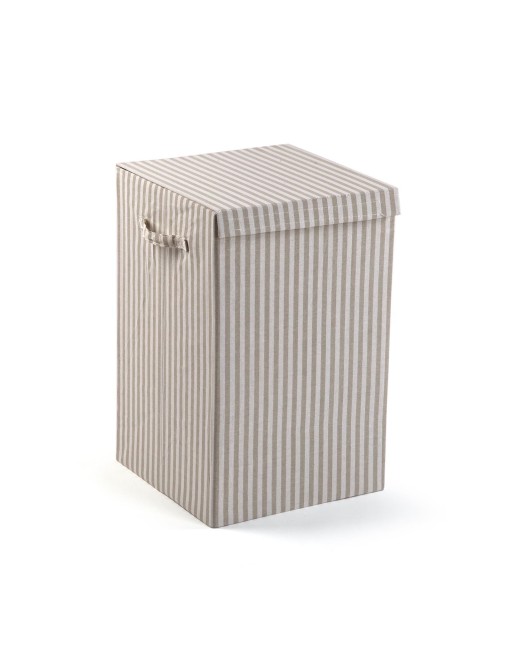 CESTO DE ROPA PLEGABLE MODELO PARAMO GRIS 35x35x55 CM