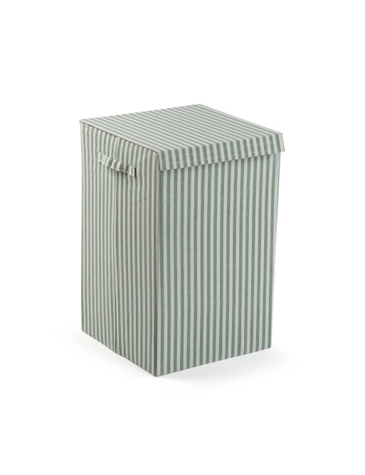 FOLDING LAUNDRY BASKET MODEL PARAMO GREEN 35x35x55 CM FOLDING LAUNDRY BASKET MODEL PARAMO GREEN 35x35x55 CM
