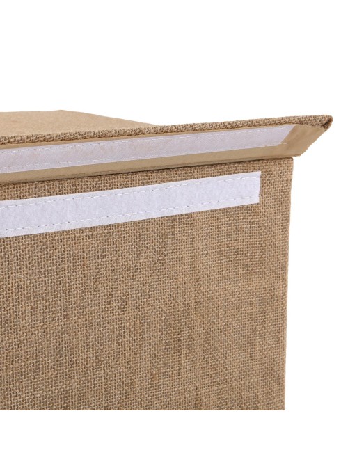 JUTE FOLDING LAUNDRY BASKET JUTE FOLDING LAUNDRY BASKET