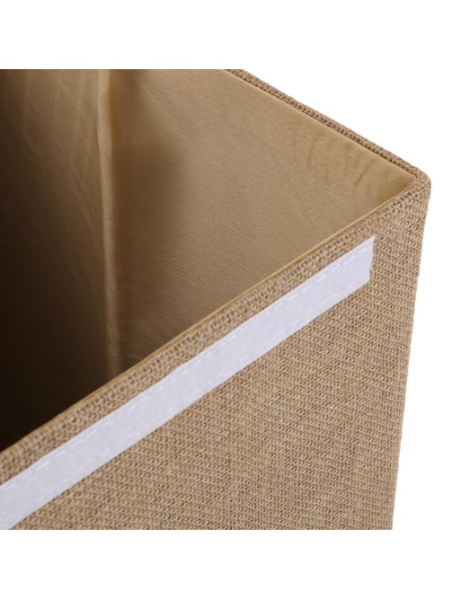 JUTE FOLDING LAUNDRY BASKET JUTE FOLDING LAUNDRY BASKET