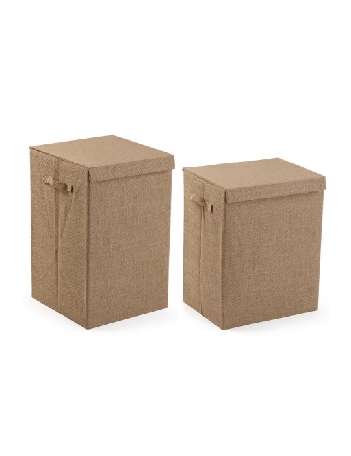 JUTE FOLDING LAUNDRY BASKET JUTE FOLDING LAUNDRY BASKET