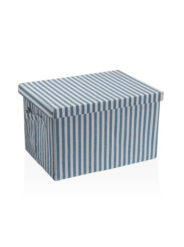 CAJA CON TAPA MODELO PARAMO AZUL 40x30x25 CM