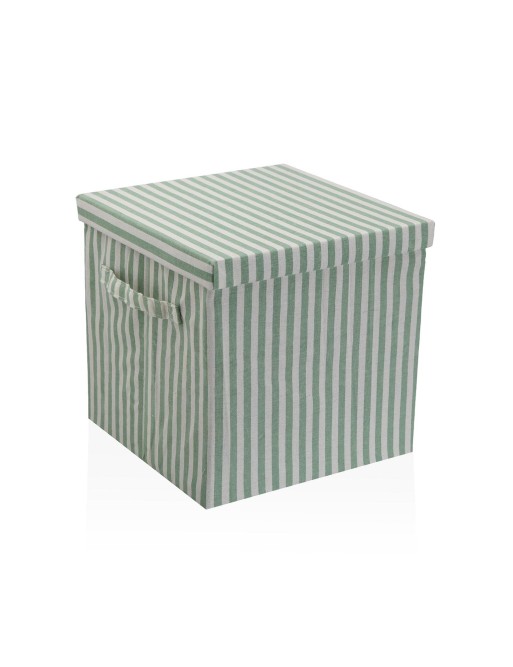 BOÎTE CARRÉE AVEC COUVERCLE, MODÈLE PARAMO GREEN 30x30x30 CM