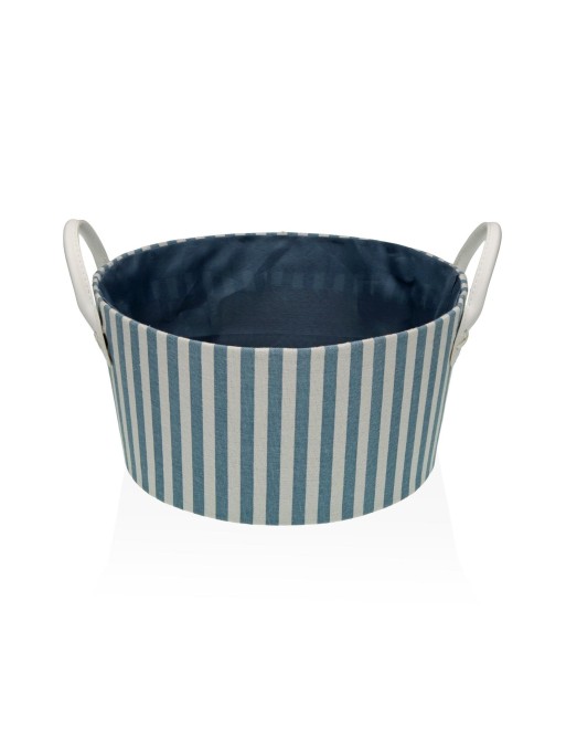 CESTA REDONDA MODELO PARAMO AZUL 30x30x15 CM