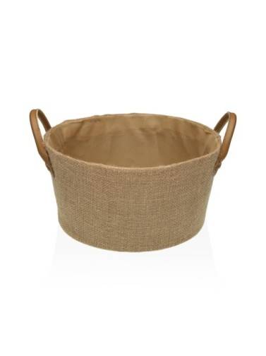 PANIER ROND EN JUTE