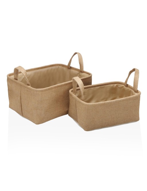 SET AUS ZWEI KÖRBEN MODELL YARA 35x27x17 CM