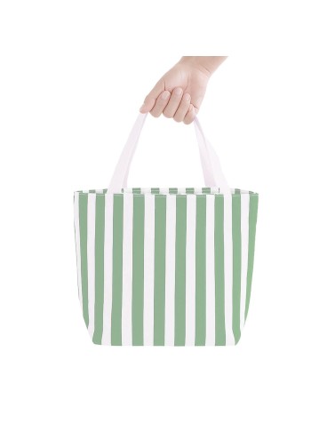 CORDA LIGHT GREEN SHOPPING BAG