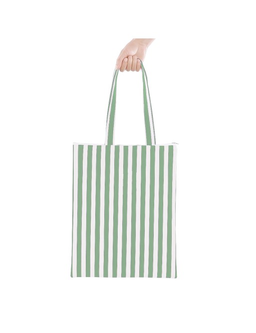 SAC D’ACHAT CORDA VERT CLAIR MODÈLE 33x40 CM