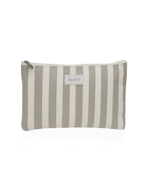 TROUSSE DE TOILETTE BEIGE CORDA 27x19 CM