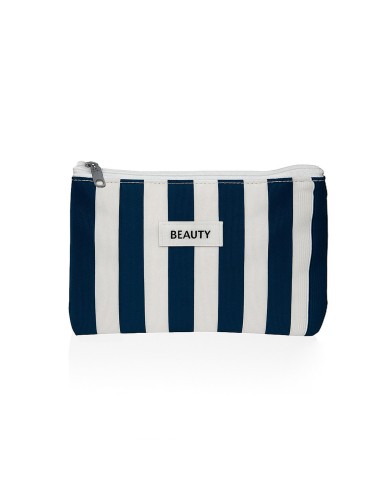 SMALL CORDA NAVY BLUE TOILETRY BAG
