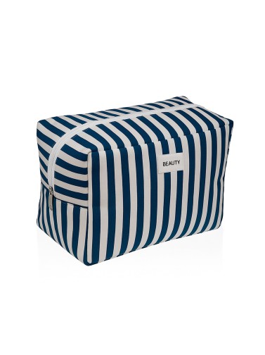 GRANDE TROUSSE DE TOILETTE CORDA BLEU MARINE 24x12x16 CM