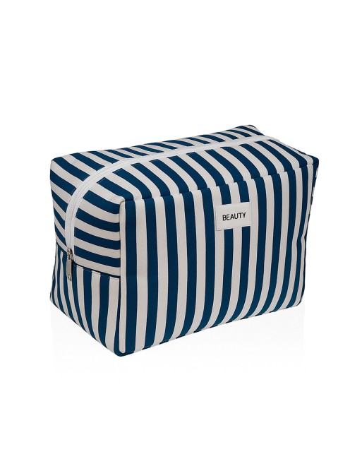 GRANDE TROUSSE DE TOILETTE CORDA BLEU MARINE 24x12x16 CM