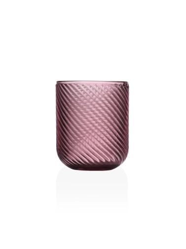 VASO DE CRISTAL DE 260ML MODELO NIVA ROSA
