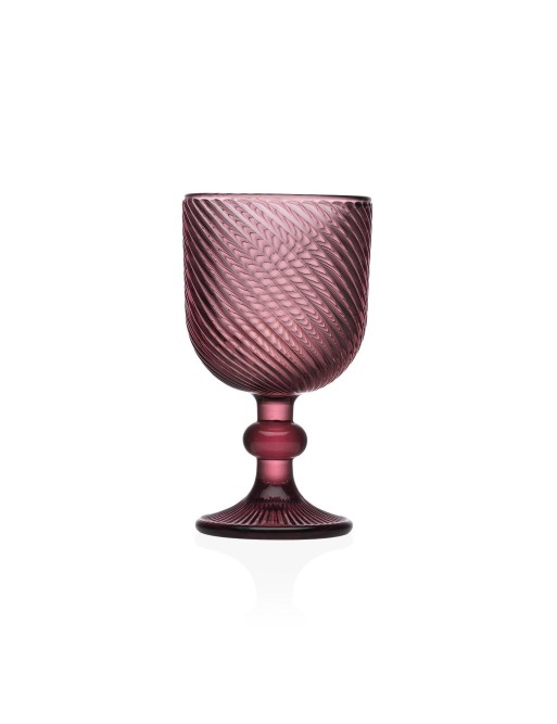 COPA DE VINO DE 250ML MODELO NIVA ROSA