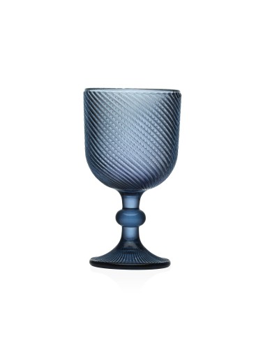 COPA PARA VINO DE 350 ML MODELO NIVA AZUL