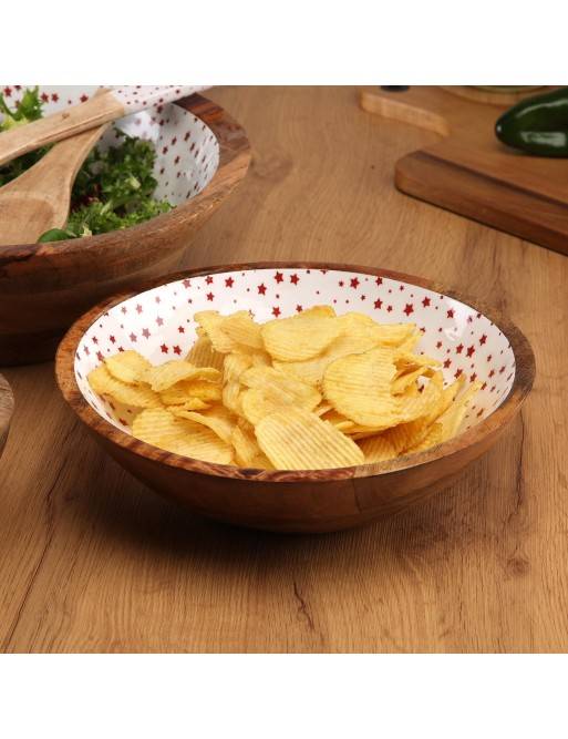 BOWL WITH ENAMEL FINISH MODEL ILUMINA 24 CM BOWL WITH ENAMEL FINISH MODEL ILUMINA 24 CM