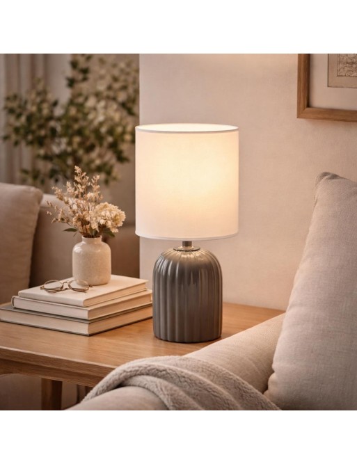 LAMPE MODÈLE AYLA GRAY LAMPE MODÈLE AYLA GRAY