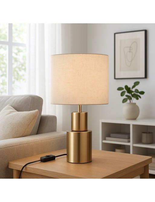 LAMPE DE TABLE MODÈLE ARIA GOLD