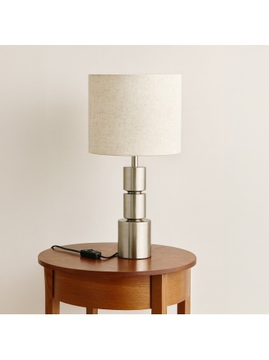 LAMPARA DE MESA MODELO NEX PLATEADO