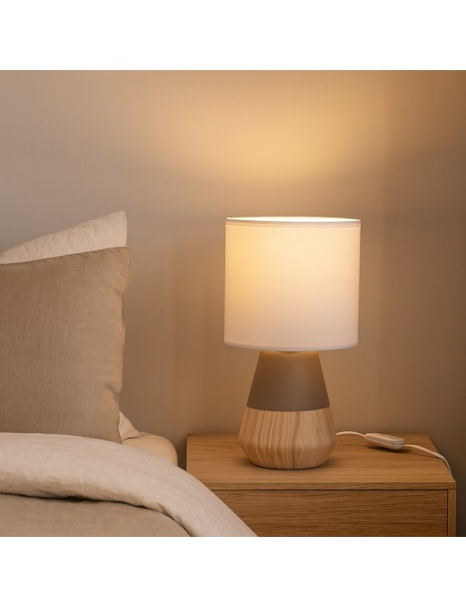 BROWN TABLE LAMP MODEL ORIA