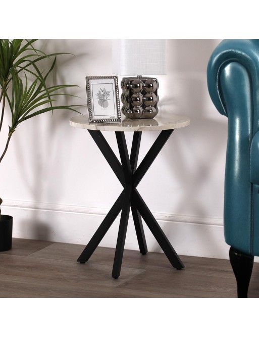 LAMPE AVEC SOCLE MÉTALLIQUE ET ABAT-JOUR CARRÉ