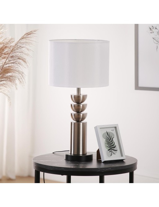 TABLE LAMP MODEL FOUNTAIN SILVER