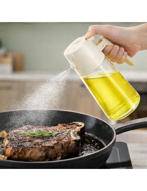 GLASS OIL SPRAYER MODEL WHITE 450ML