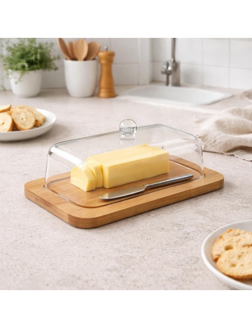 BAMBOO BUTTER TRAY