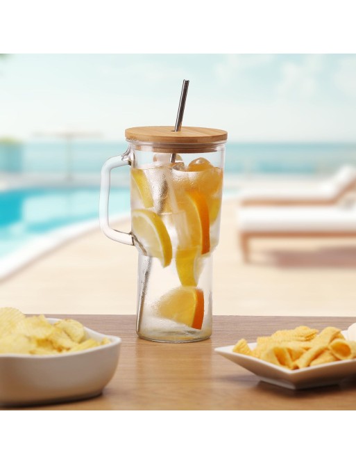 TAZA CON TAPA DE CRISTAL MODELO ASA