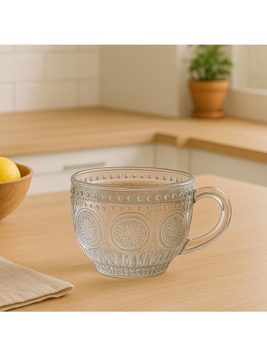 MUG EN VERRE DE TOURNESOL