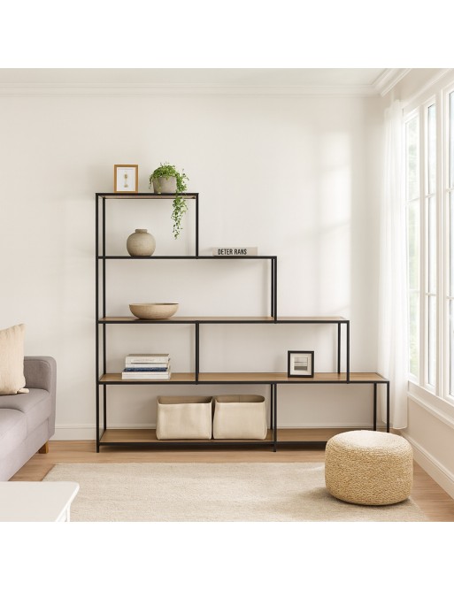 STEPPED SHELF WITH 4 SHELVES MODEL MAI