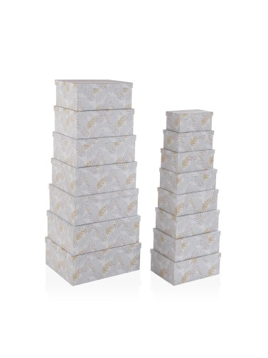 SET 15 PAPPSCHACHTELN FEDER DESIGN