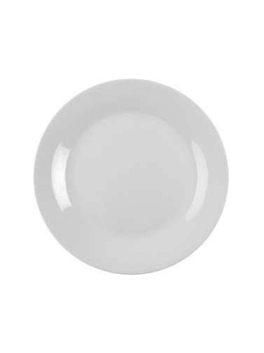 MODÈLE PLAT EN PORCELAINE BLANCHE CALMA